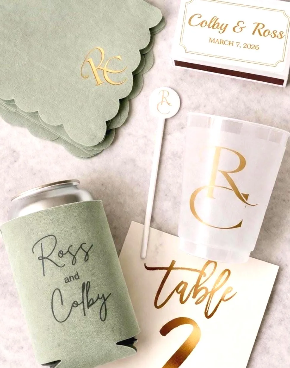 Custom Wedding Monogram